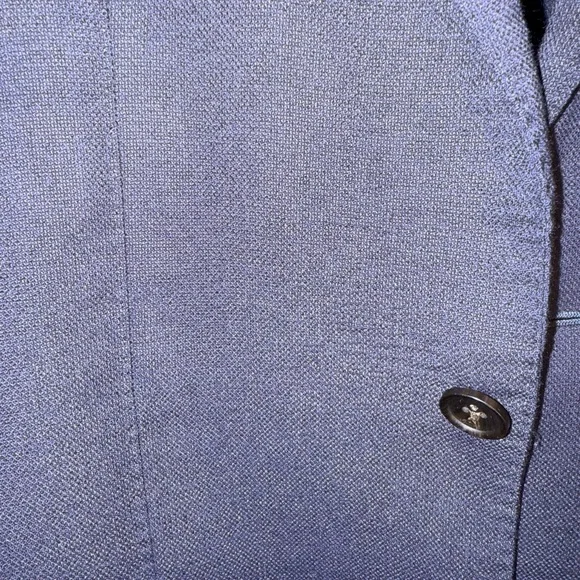 SUITSUPPLY Havana Patch UL suit jacket Men's 40s Wool Stretch Navy Blue